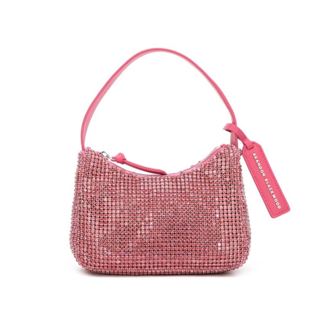 Brandon Blackwood Syl Bag- Rose Pink Crystal